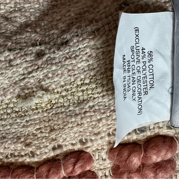 Decorative knitted throw blanket - Picture 6 of 6